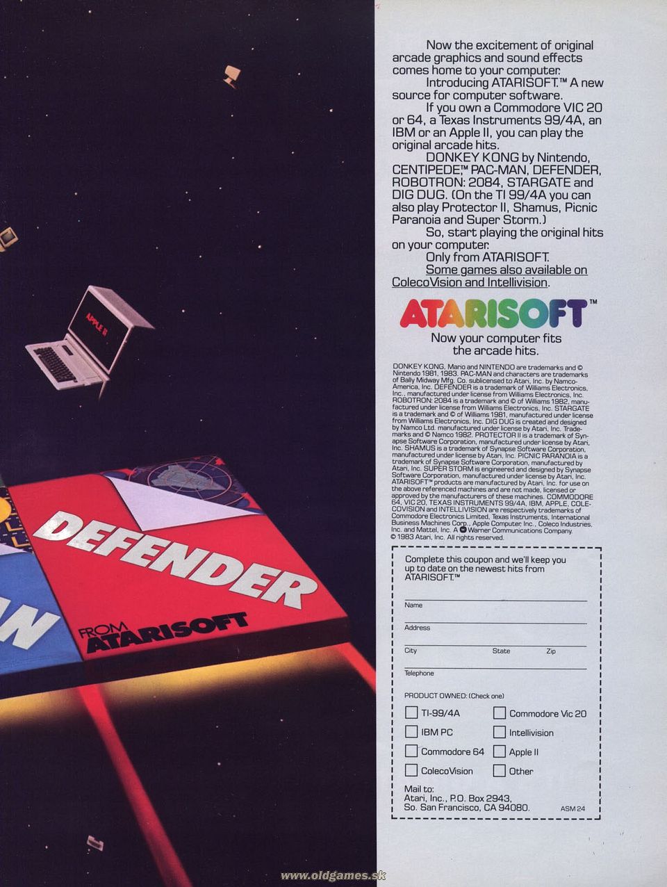 Advertisement: Atarisoft
