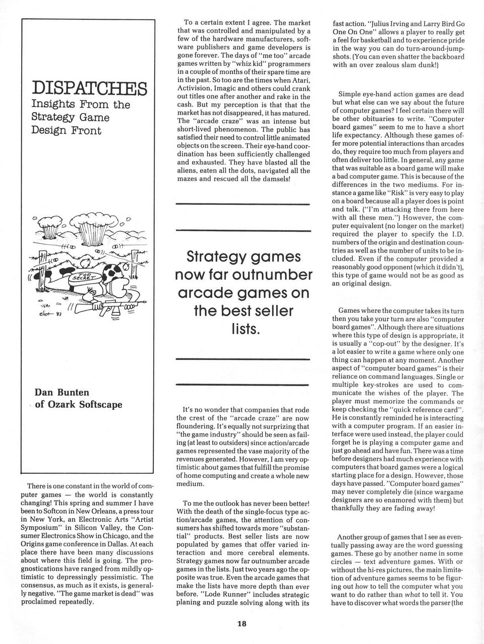 Dispatches Insights from the Strategy Game Design Front