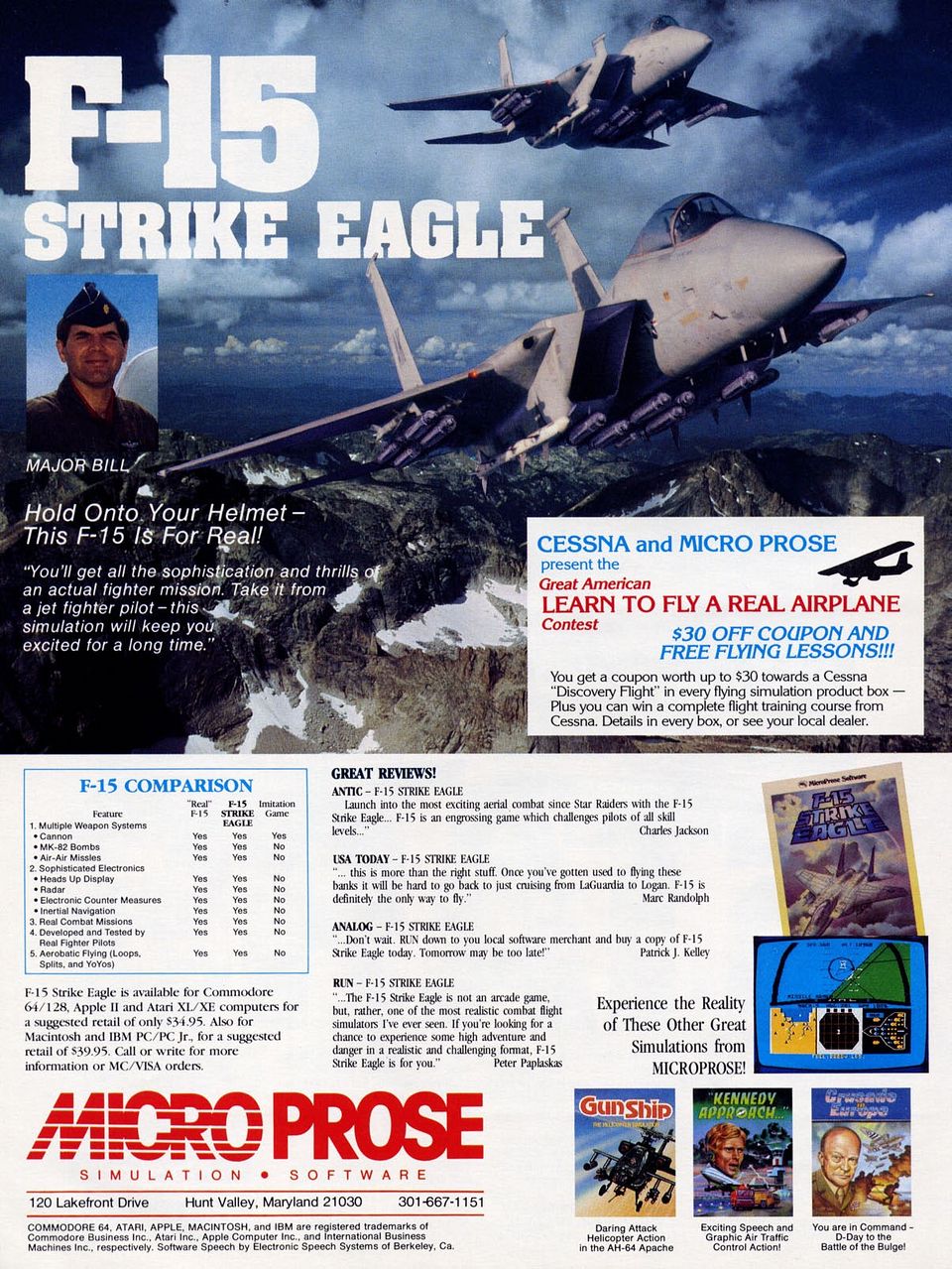 Ads: F-15 Strike Eagle