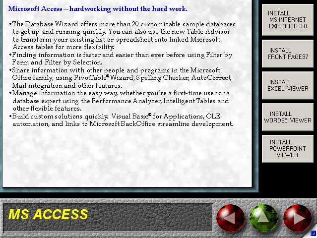 Microsoft Access - Info