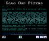 Save Our Pizzas