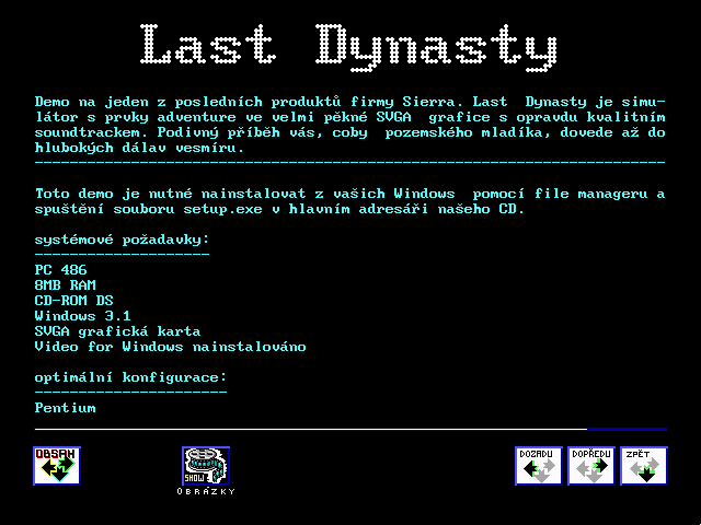 Last Dynasty: Demo