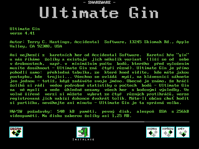 Ultimate Gin - Shareware