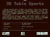 3D Table Sports