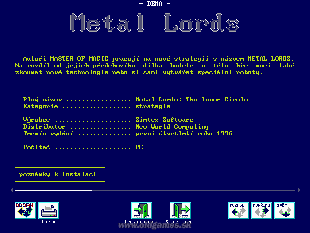 Demo: Metal Lords