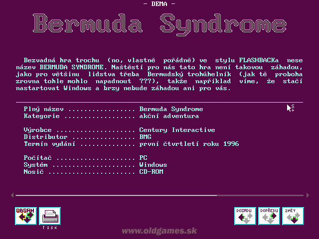 Demo: Bermuda Syndrome