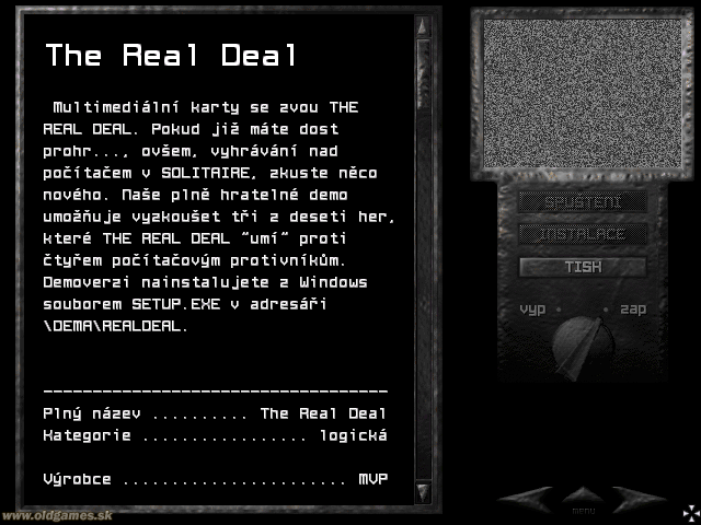Demo: The Real Deal