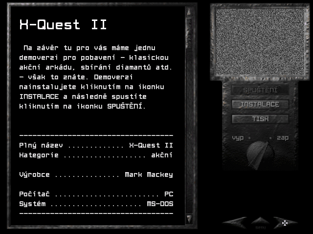 Demo: X-Quest II