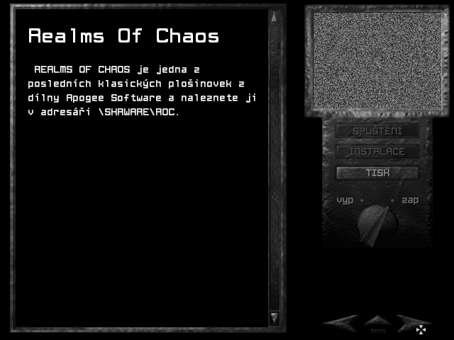 Shareware: Realms of Chaos