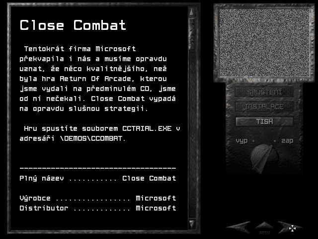 Demo: Close Combat