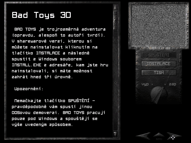 Demo: Bad Toys 3D