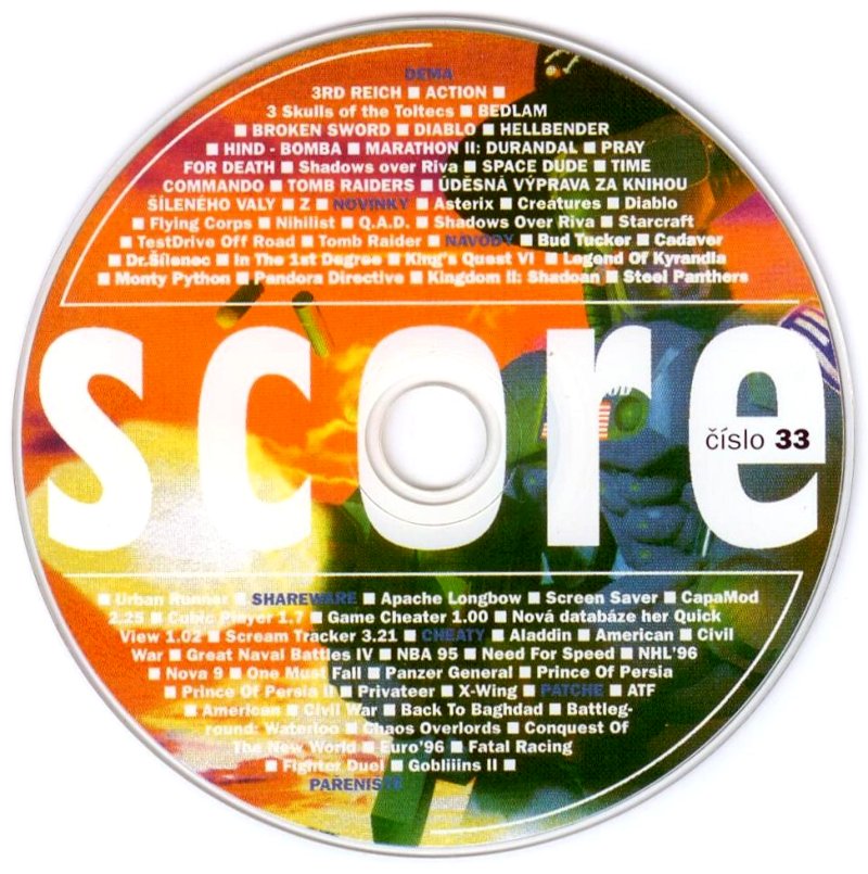 Score CD 33