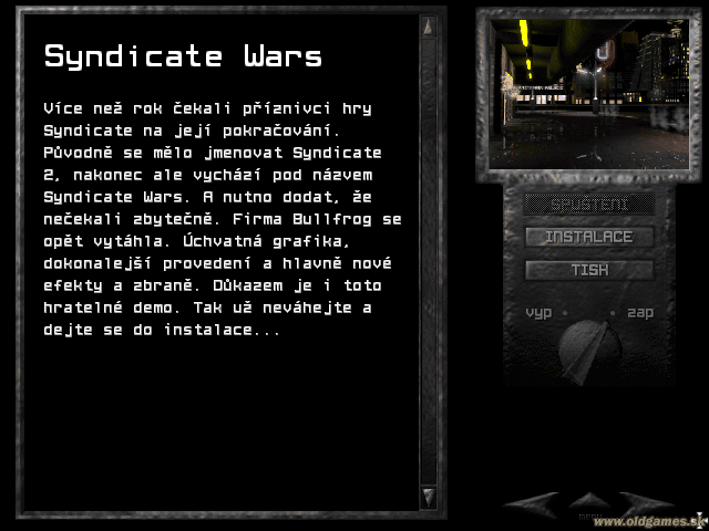 Demo: Syndicate Wars
