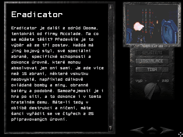 Demo: Eradicator