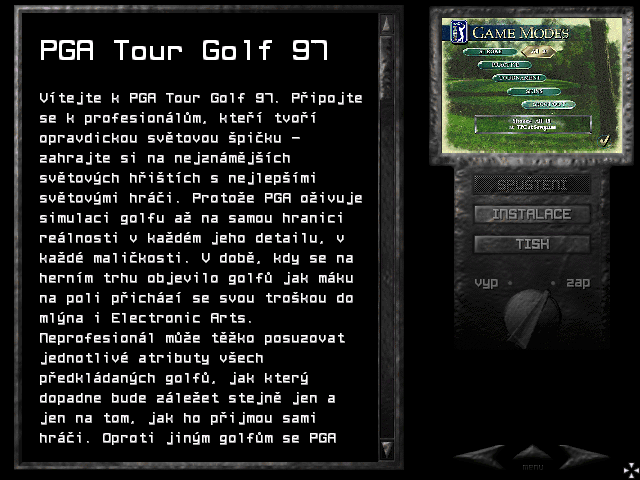 Demo: PGA Tour Golf 97
