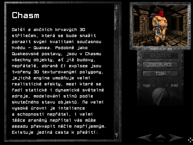 Demo: Chasm
