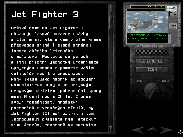 Demo: Jet Fighter 3