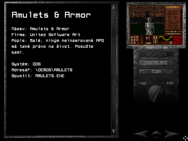 Demo: Amulets & Armor