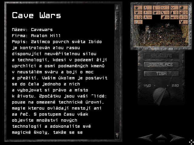 Demo: Cave Wars