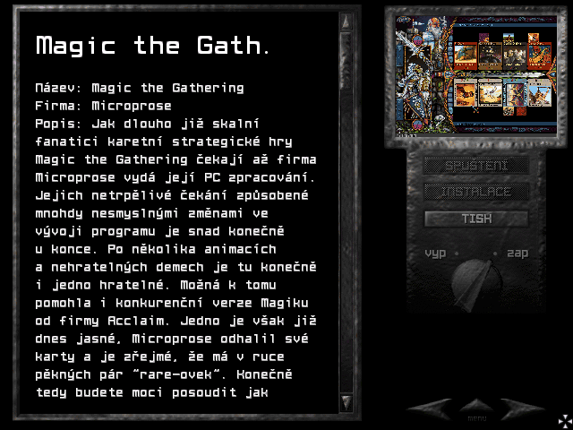 Demo: Magic the Gathering