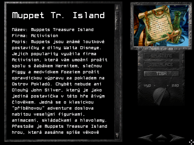 Demo: Muppet Treasure Island