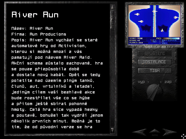 Demo: River Run
