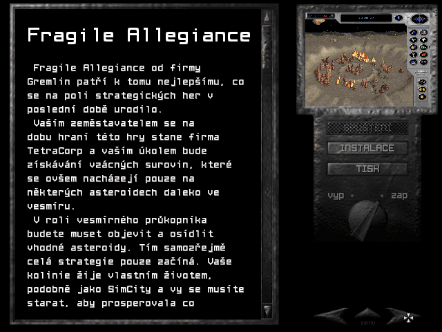 Demo: Fragile Allegiance