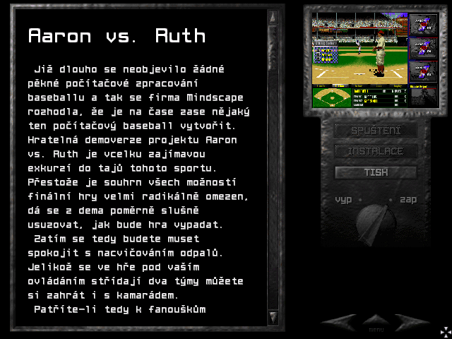 Demo: Aaron vs. Ruth