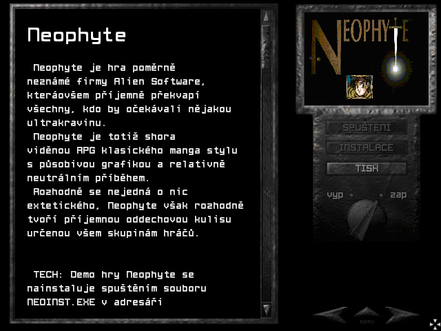 Demo: Neophyte