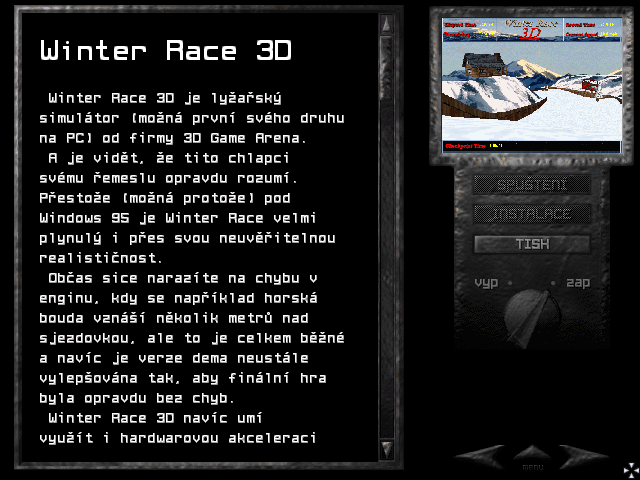 Demo: Winter Race 3D
