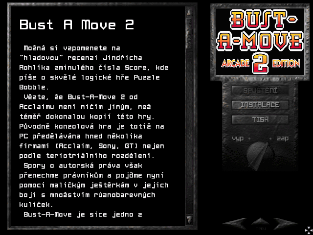 Demo: Bust a Move 2