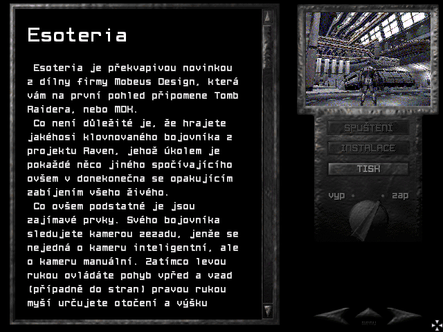 Demo: Esoteria