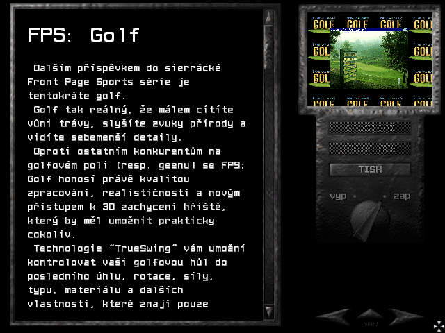 Demo: FPS Golf
