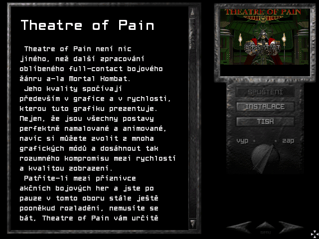 Demo: Theatre of Pain