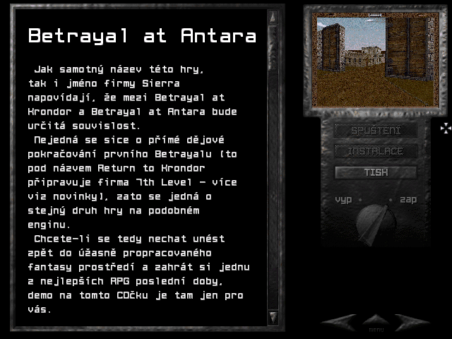 Betrayal at Antara