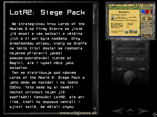 Demo: LotR2: Siege Pack