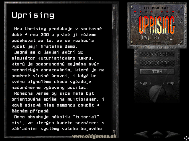 Demo: Uprising