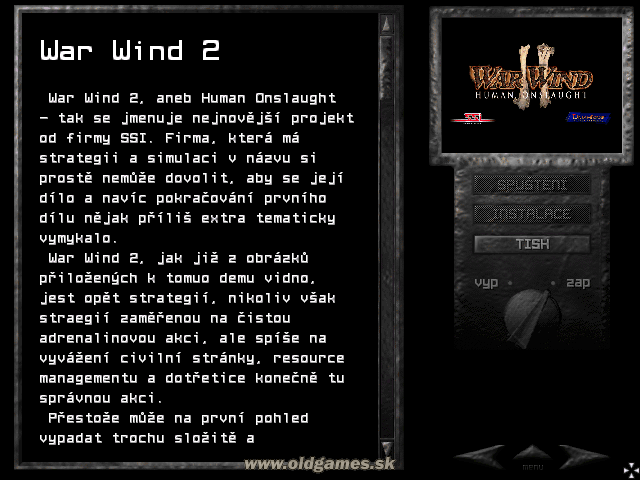 Demo: War Wind 2