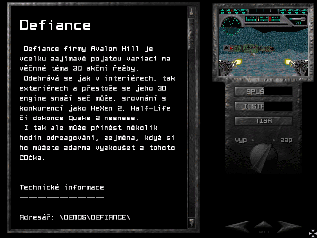 Demo: Defiance