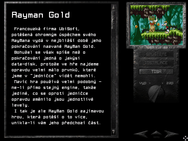 Demo: Rayman Gold