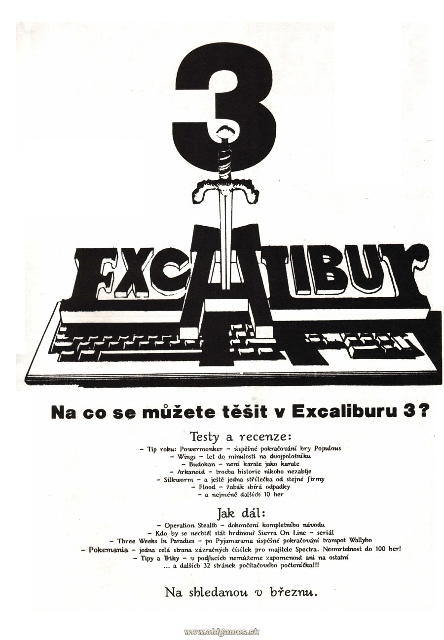 Excalibur 3 - Preview