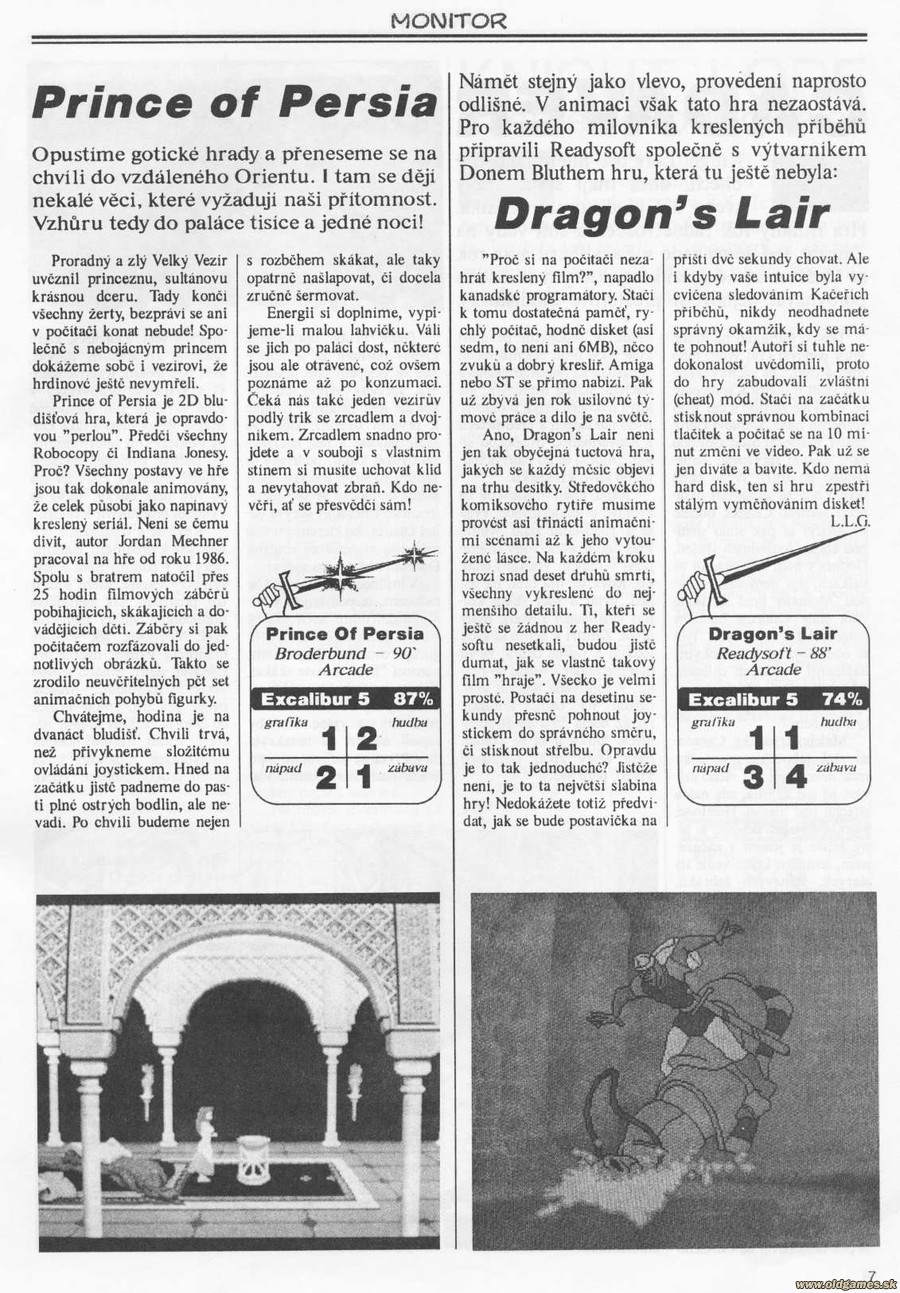 Prince of Persia, Dragon's Lair