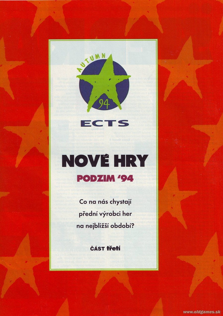 ECTS 94, Nové hry - podzim 94