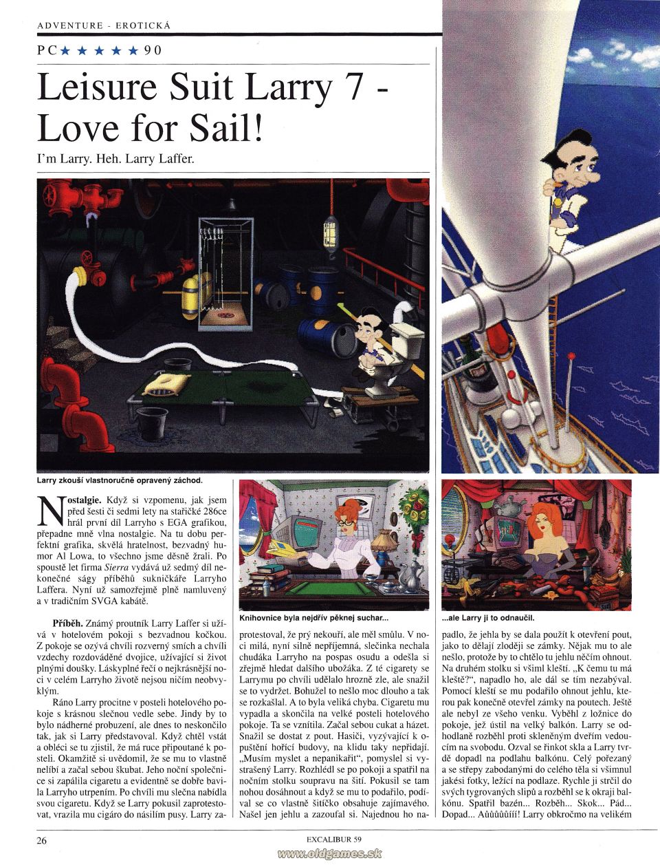 Leisure Suit Larry 7 - Love for Sail!