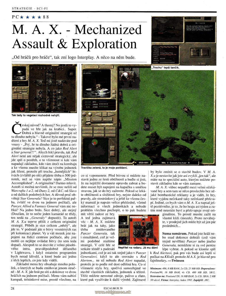 M.A.X. - Mechanized Assault & Exploration