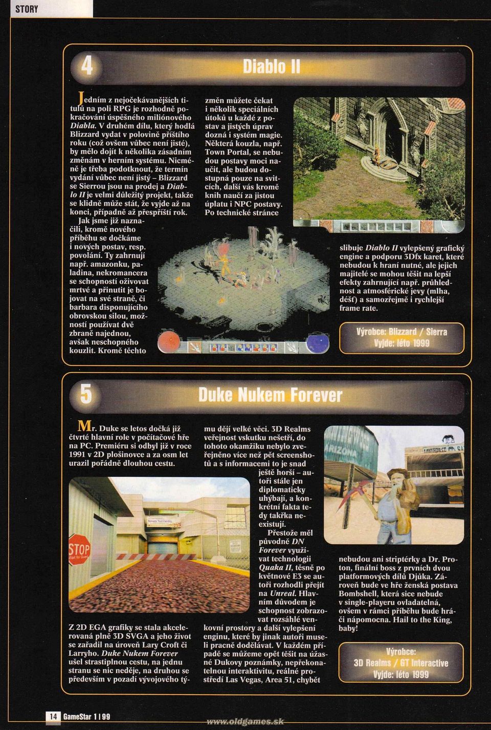 1999 Top 10 - Diablo II, Duke Nukem Forever