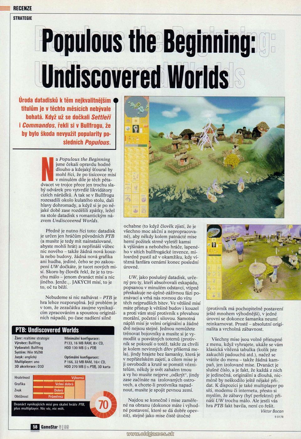 Populous the Beginning: Undiscovered Worlds