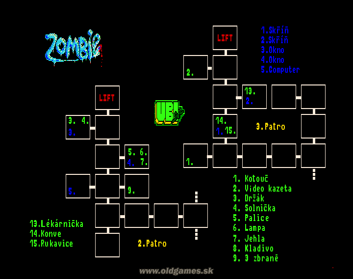 Mapa: Zombi (1)