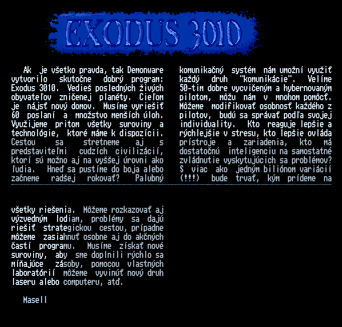 Exodus 3010