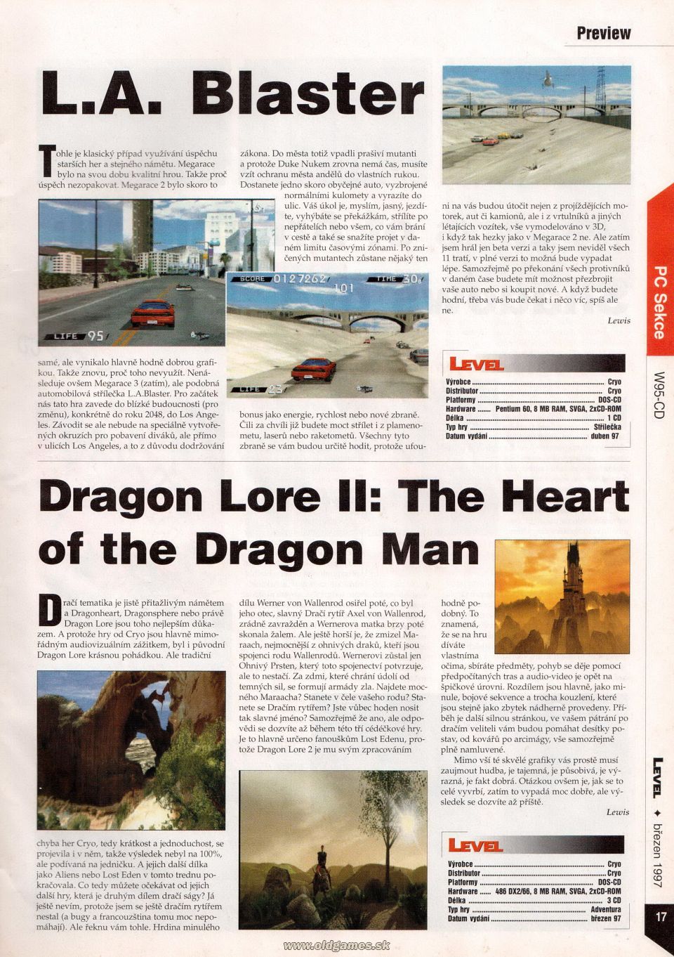 Preview: L.A. Blaster, Dragon Lore II